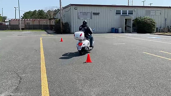 COMPLETE Test - Vespa GTS250 Passing NJ MVC Motorcycle Road Test